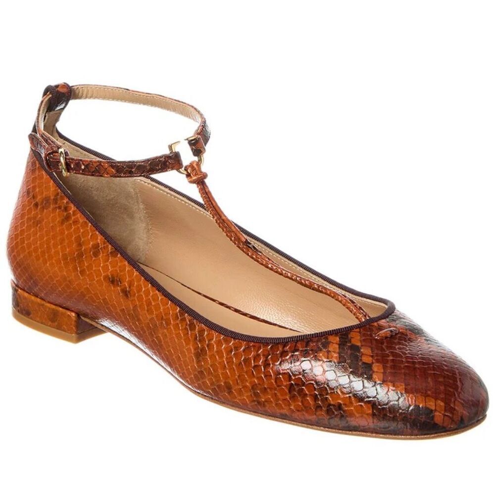 ULLA JOHNSON Louise Mary Jane Ballet Flat NWB Size 37/7